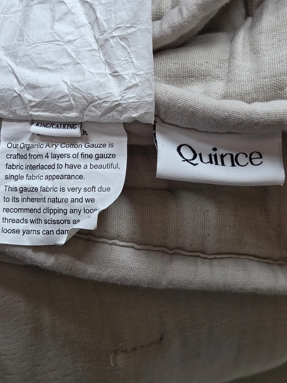 Quince includes king